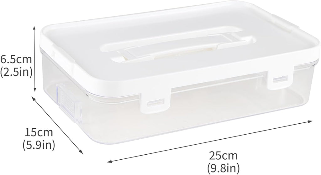 透明なクッキーカッター収納ボックス