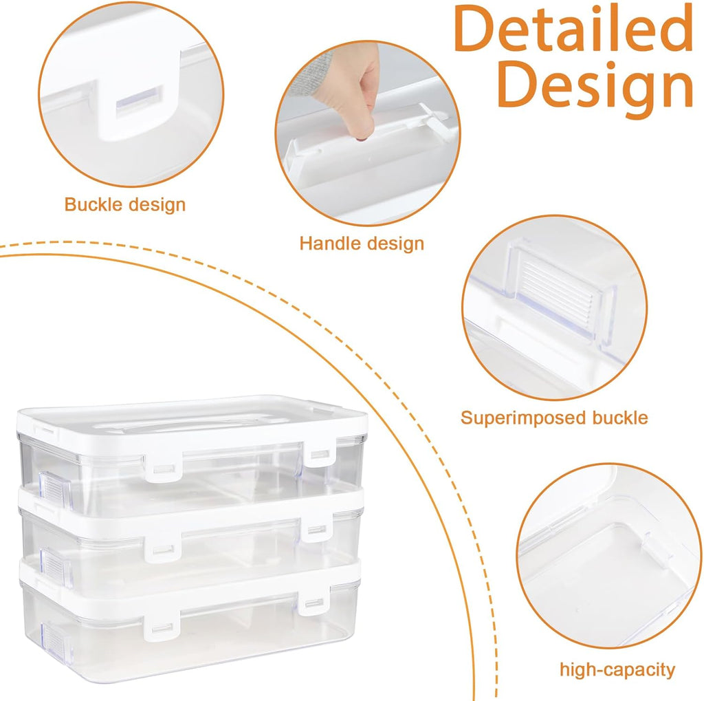 透明なクッキーカッター収納ボックス