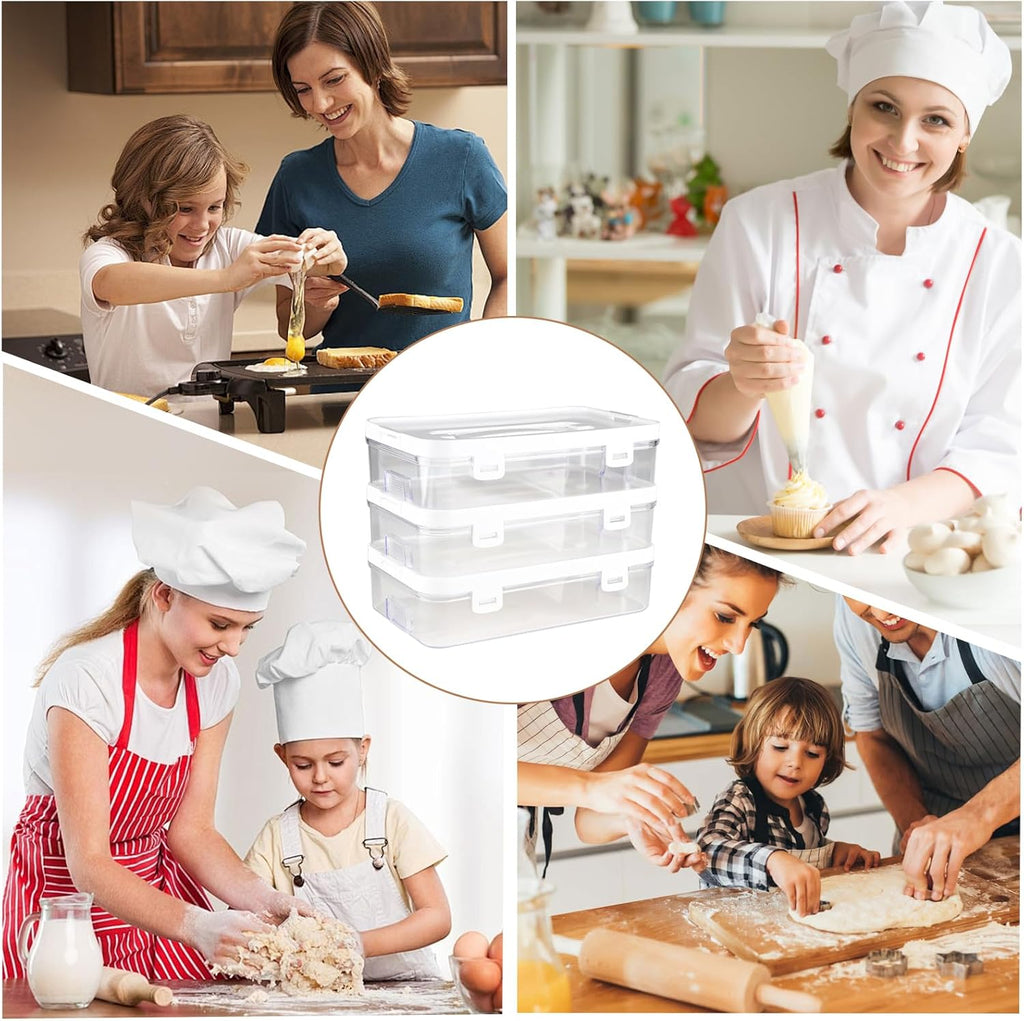 透明なクッキーカッター収納ボックス