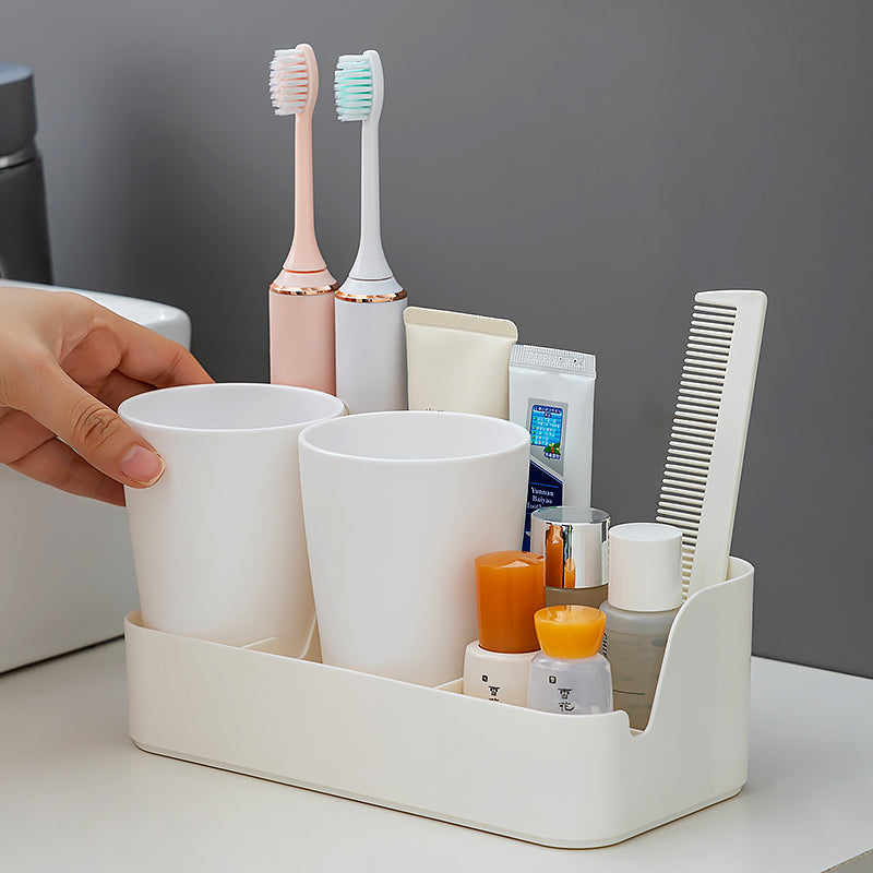 鏡付きキャビネット用収納ボックス