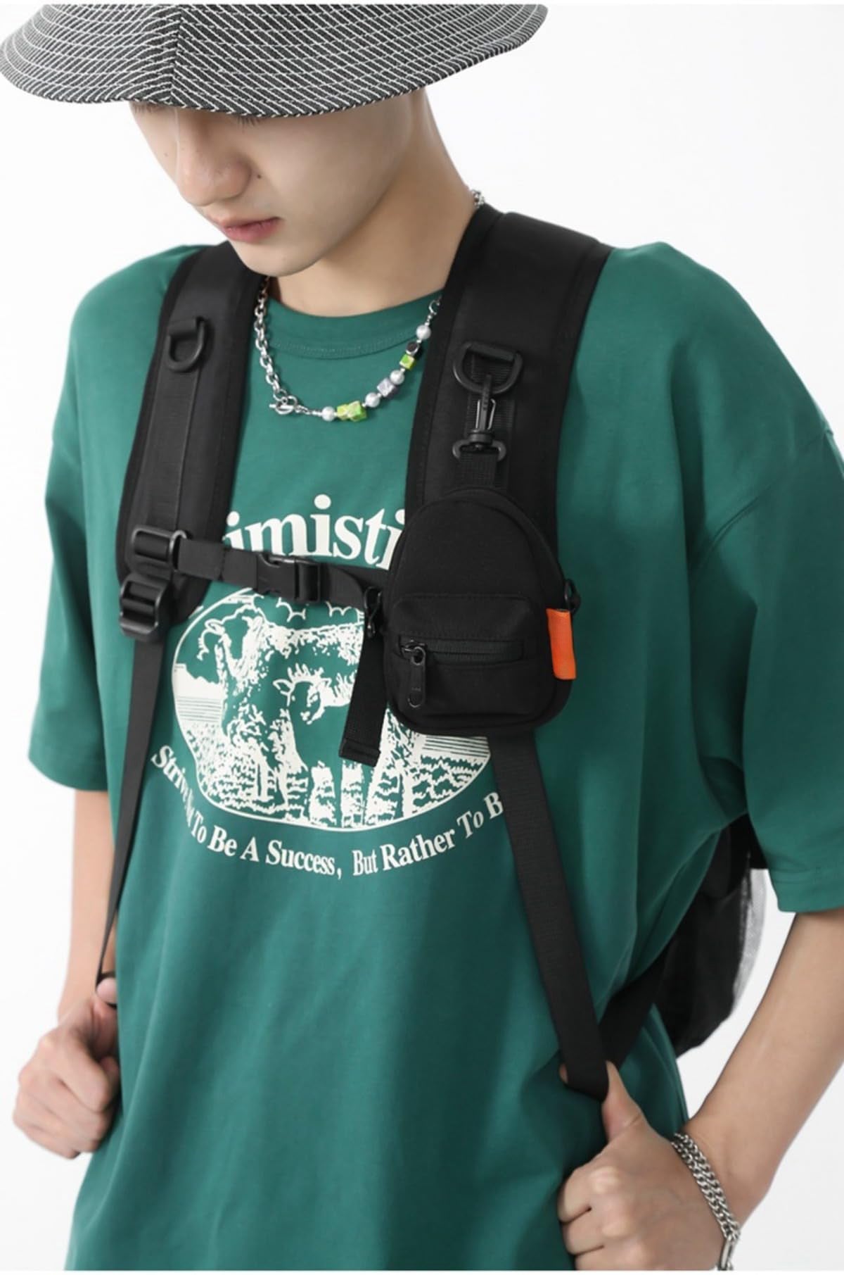 ミニバックパックキーホルダー財布