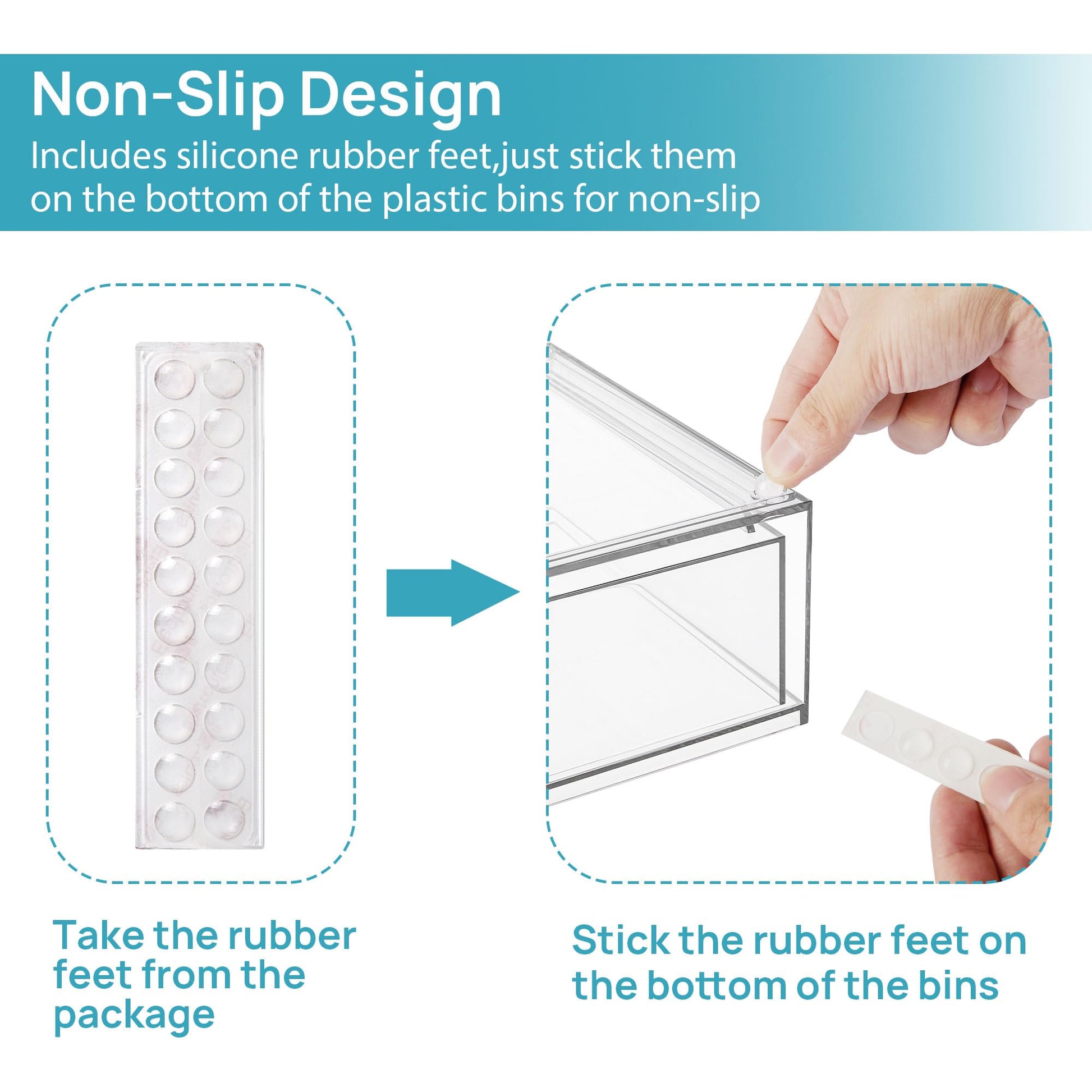 積み重ね可能な収納引き出し6個セット