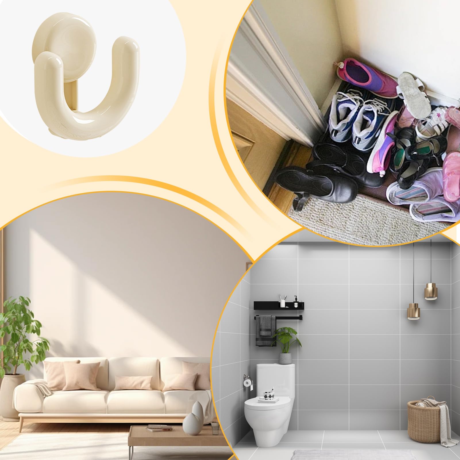 壁掛け式シューズラック