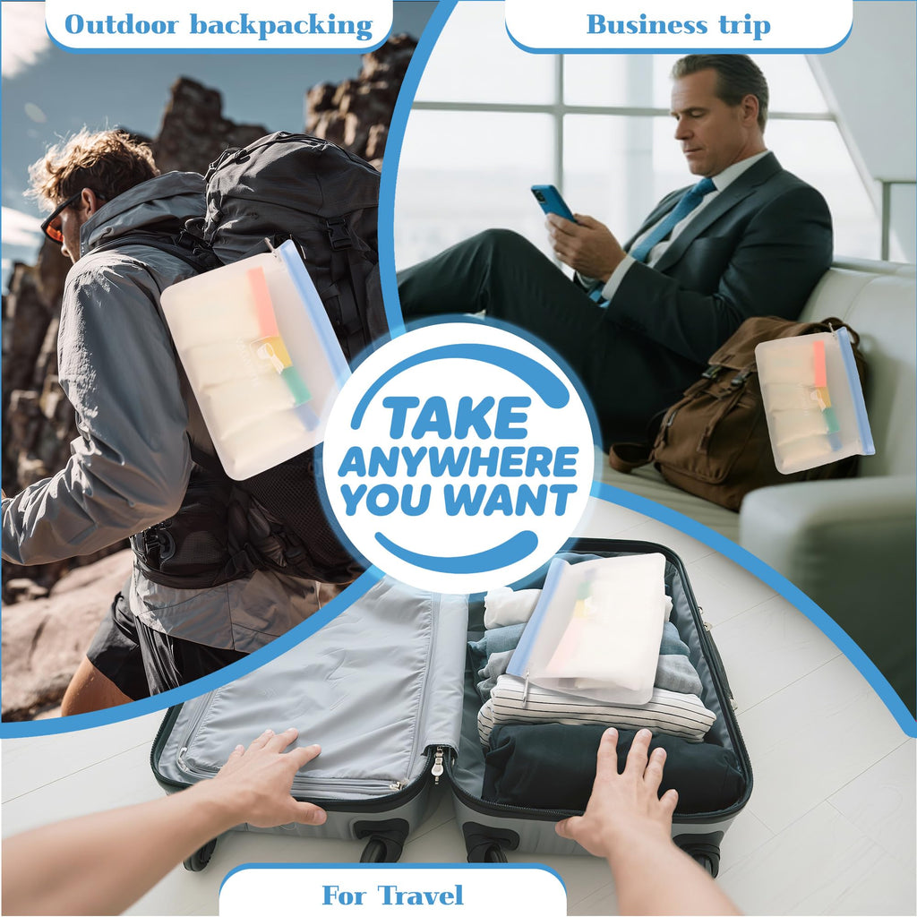 プロテインパウダー旅行用容器セット