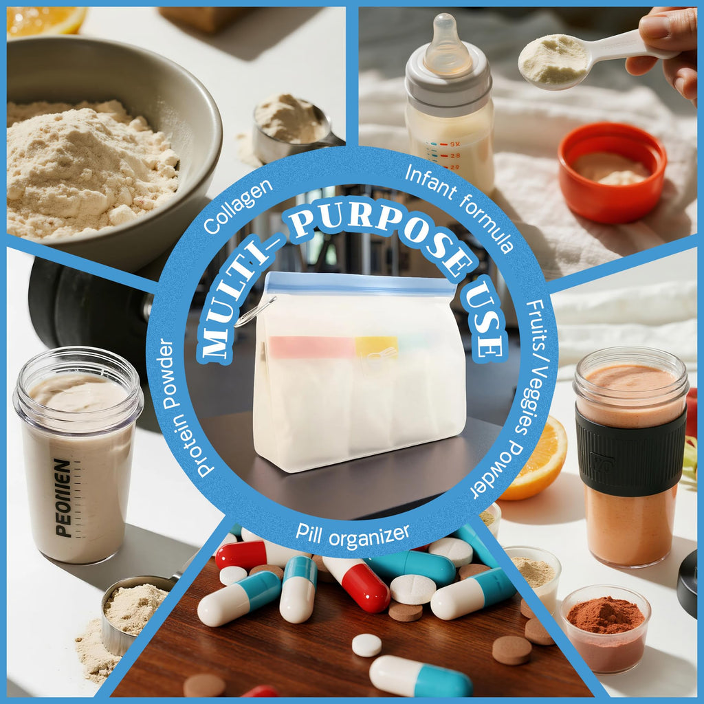 プロテインパウダー旅行用容器セット